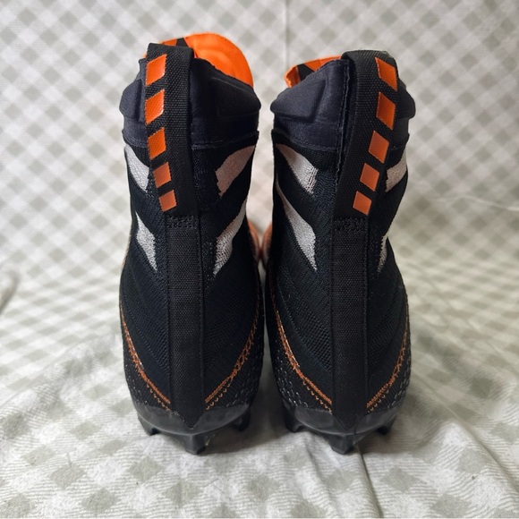 Nike Vapor Untouchable 3 Elite Black Orange Football Cleat A03006-081 Sz 16 - Picture 3 of 6